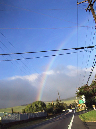 Straßen auf Hawaii Foto 