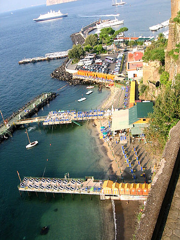 Hafen und Promenade von Sorrent - Kampanien (Sorrent)