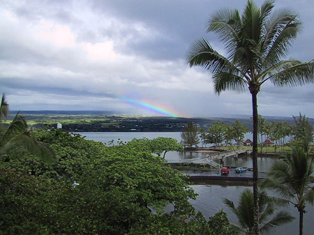 Fotos Ausblick aus Hotel auf Hawaii