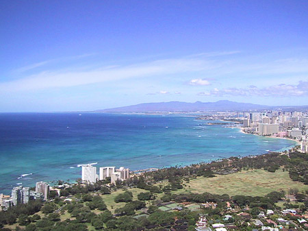 Küste von Oahou - Hawaii