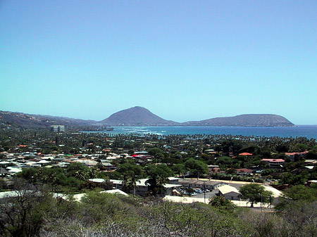 Blick über Oahou - Hawaii