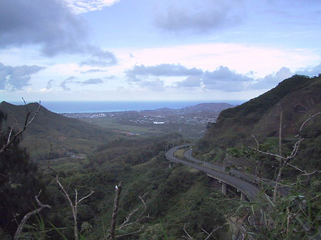 Blick über Oahou - Hawaii