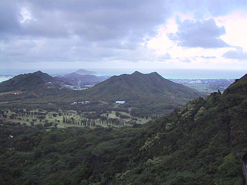 Blick über Oahou - Hawaii