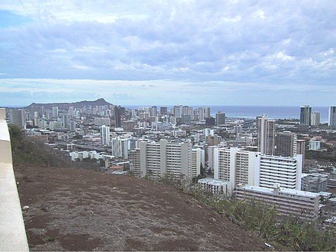 Blick über Waikiki - Hawaii