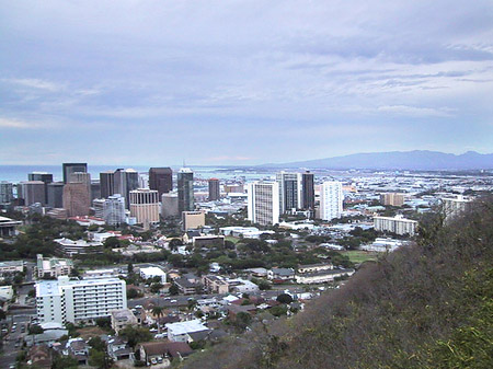 Blick über Waikiki - Hawaii