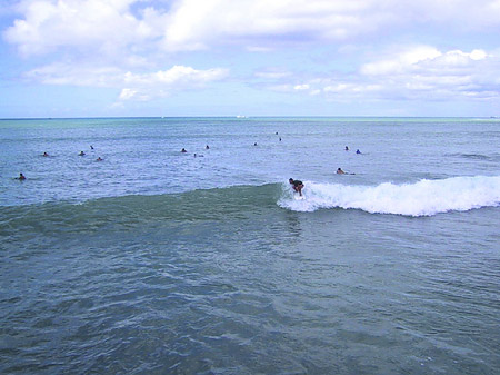 Surfen an der Küste - Hawaii