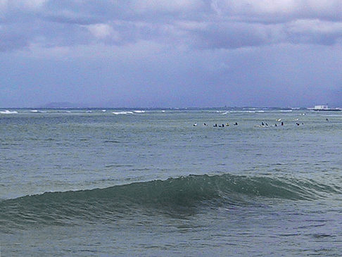 Surfen an der Küste - Hawaii