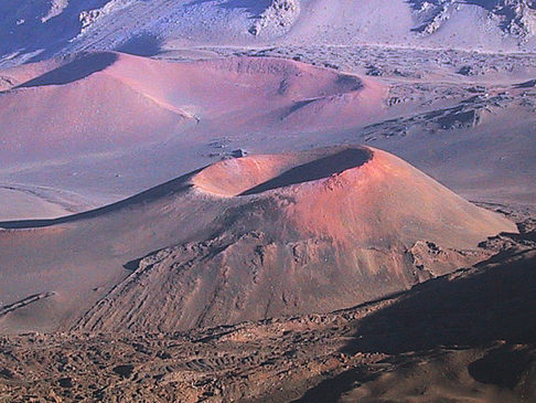 Wüstenlandschaft von Maui Foto 