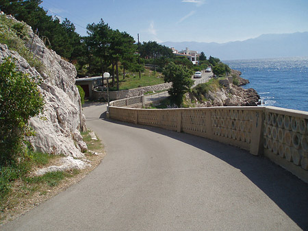 Straßen von Baska - Kvarner (Baška)