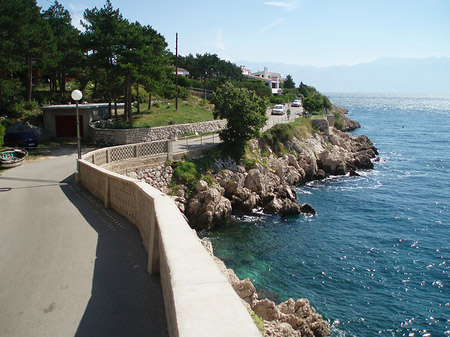 Straßen von Baska - Kvarner (Baška)