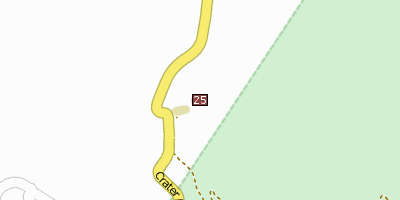 Haleakalā-Nationalpark Hawaii Stadtplan